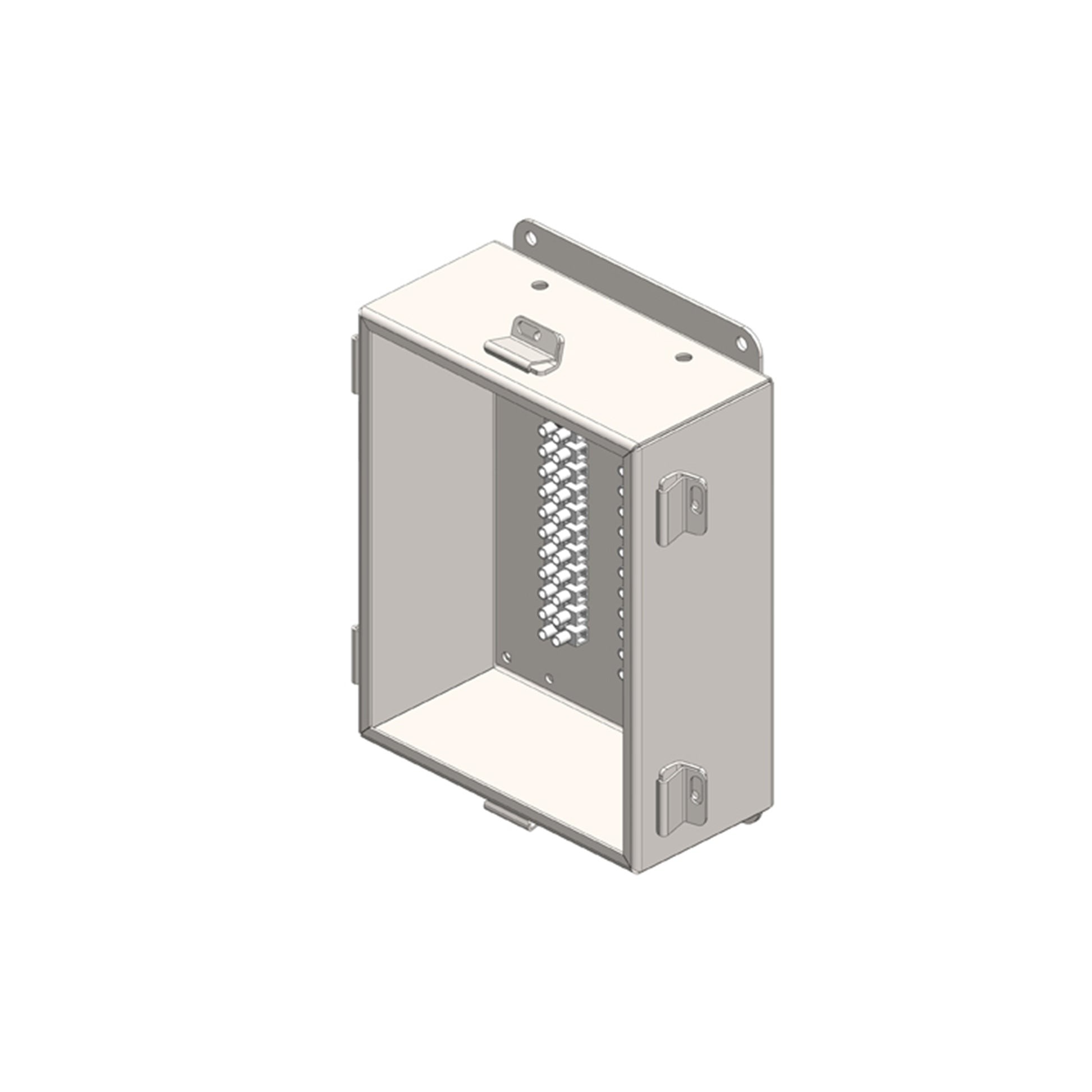 Junction Box, NEMA 12, With Terminals For 24-Pole Control, 14" x 12" x 6"