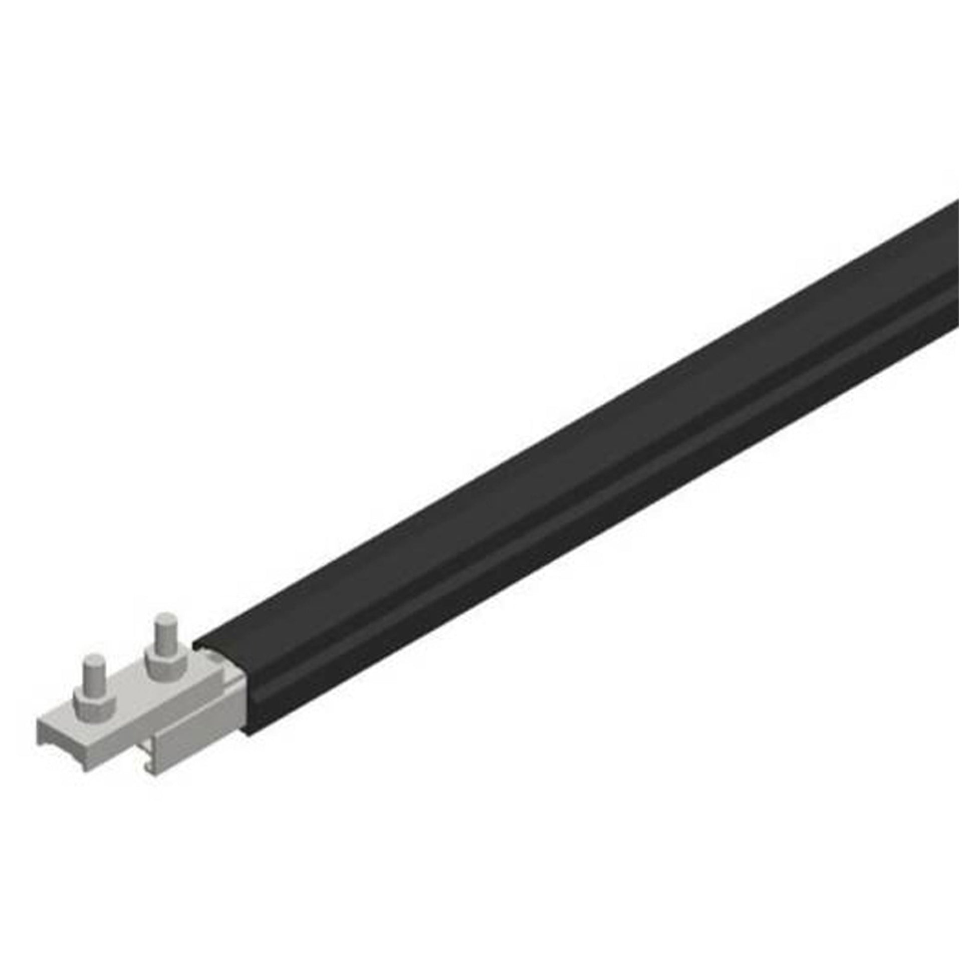 Safe-Lec 2 Conductor Bar 200A AL/SS, Black UV Resistant PVC Cover, w/ Splice Joint, 4.5M