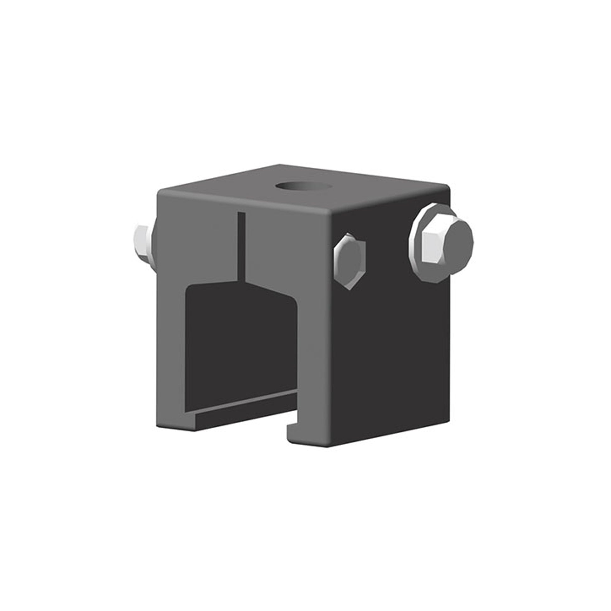 Safe-Lec 2 Anchor Clamp, Standard, Without Top Bolt, Plated Hardware