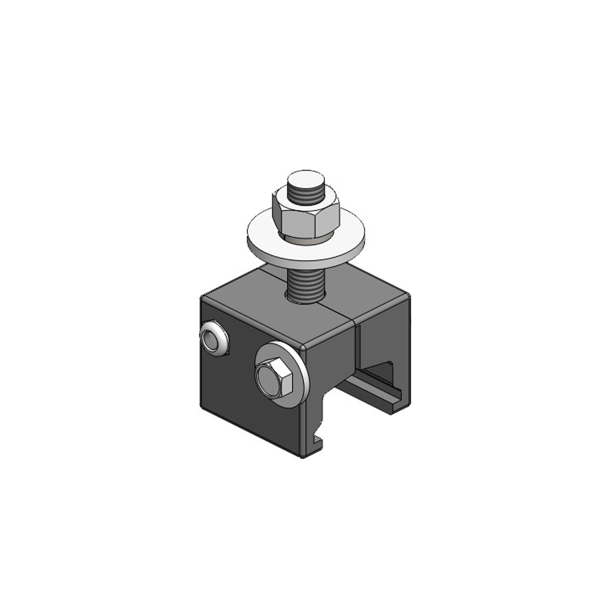 Safe-Lec 2 Anchor Clamp, Standard, Plated Hardware