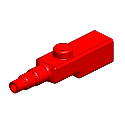 Safe-Lec 2 Power Feed 100A, End, For 100A Galvanized Bar