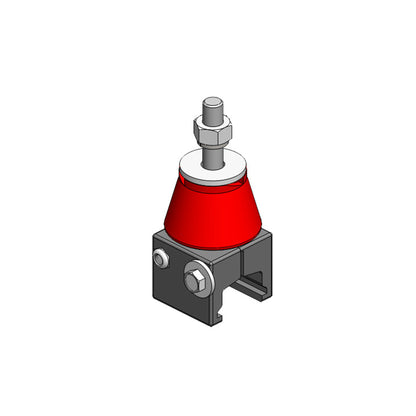 Safe-Lec 2 Anchor Clamp, With Insulator, Plated Hardware