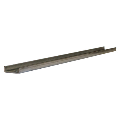 8-Bar, Bracket, Flange, Universal, Galv Steel, 0.41" Dia Holes (x 18), 1" On-center