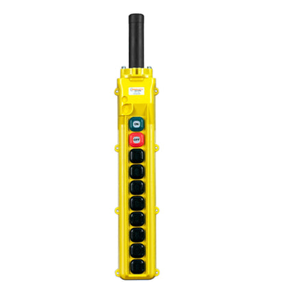 80 Series 10-button Pendant with eight single-speed switches with momentary on/off