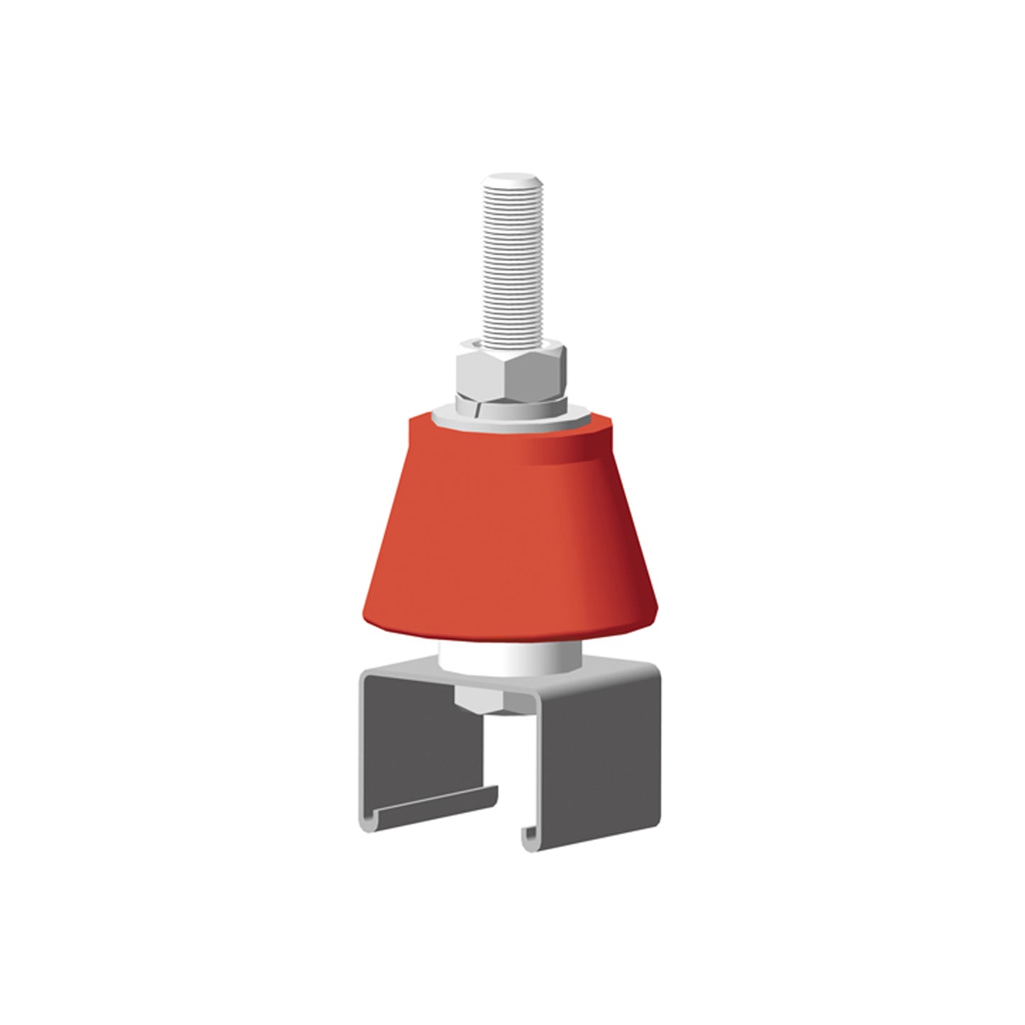 Safe-Lec 2 Hanger Clamp, 1-Pole, Stainless Steel, With Insulator (was 310827)