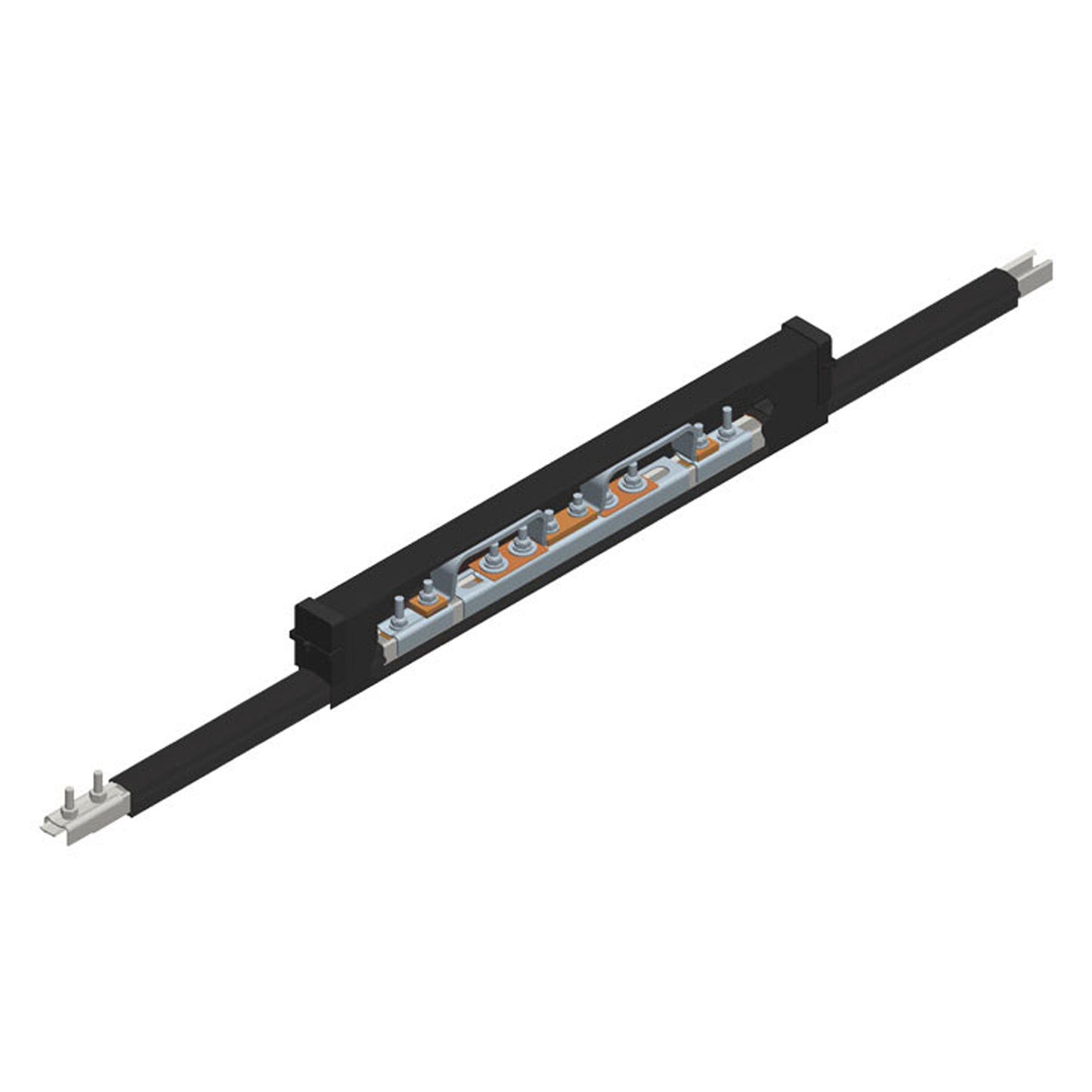 Safe-Lec 2 Expansion Section, 125A Galv, Black UV Resistant PVC Cover, 4.5M