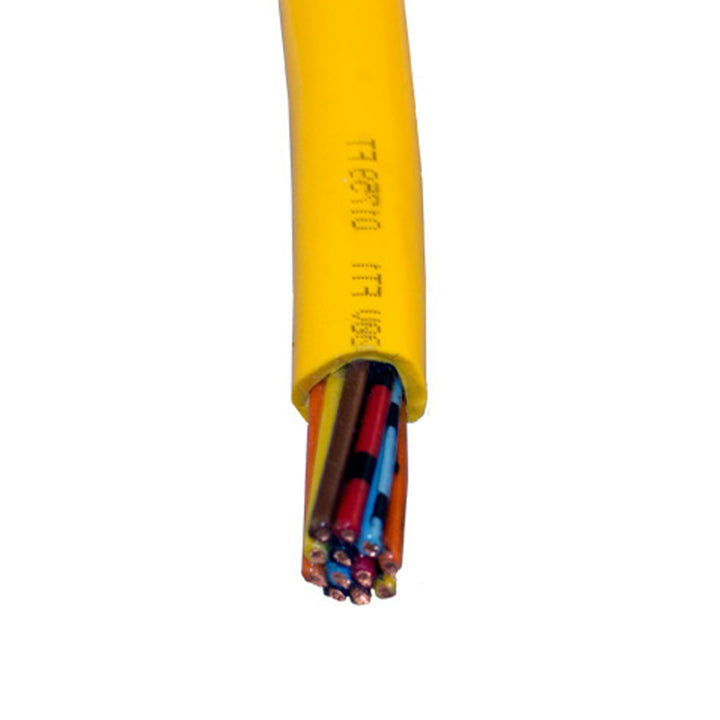Pendant Cable Without Strain Relief, 16 AWG / 8 Conductors